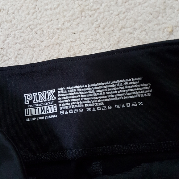 ☕ 2/$30 | PINK VS capri leggings XS - Picture 3 of 6